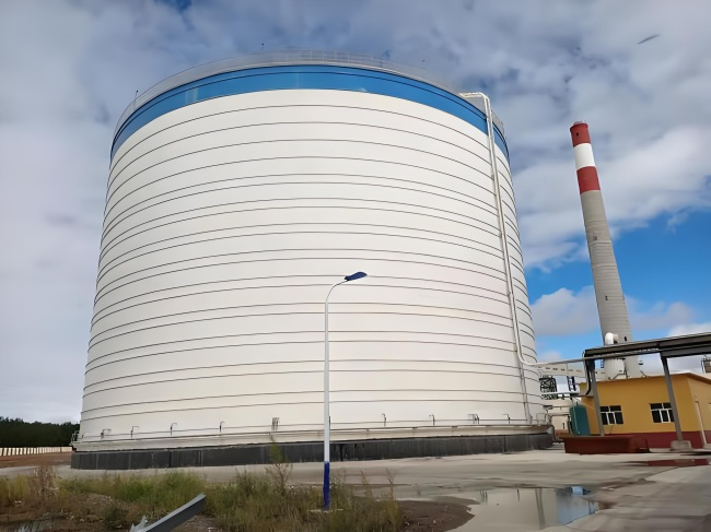 城口粉煤灰储存罐气化出料系统选型安装